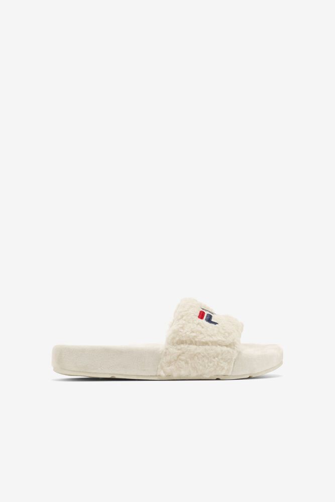 Fila Sandals Kids White - Fuzzy Drifter - Philippines 4831275-JM